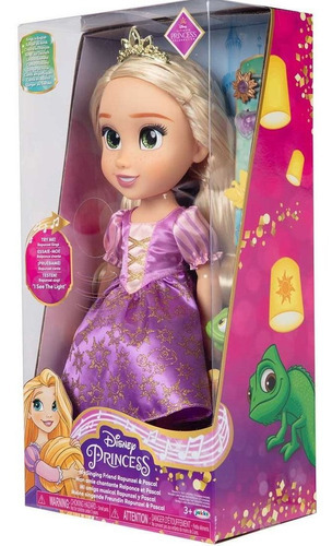 Disney Princess - Mi Amiga Musical Rapunzel Y Pascal - 35 Cm