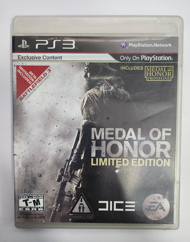 Medal Of Honor Limitada Edition