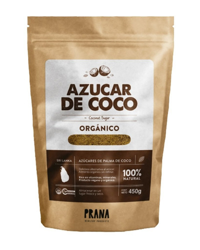 Azucar De Coco Organico 450 Gr