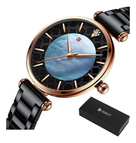 Reloj De Cuarzo Analógico Curren Luxury Steel Belts