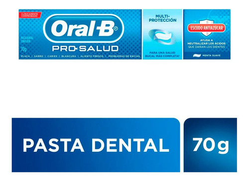 Pasta Dental Oral B Pro Salud X 70 Gr