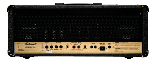 Amplificador Marshall Vintage Reissues JCM900 4100 Valvular para guitarra de 100W cor preto/dourado 127V