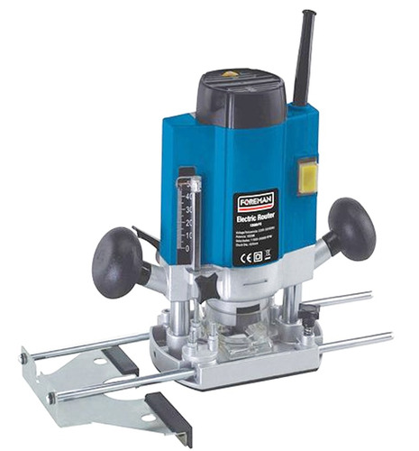 Fresadora Router 6 Y 8mm Foreman 1020w 2 Años De Garantía