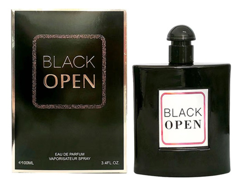 Perfume Black Open Ebc Perfumes