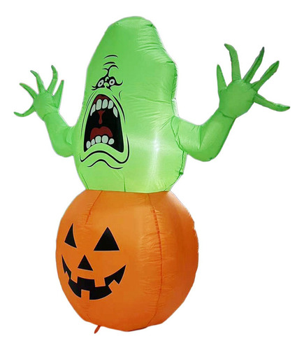 Nuevo Inflable Halloween Calabaza Fantasma Decoraciones De