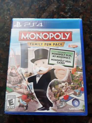 Monopoly Family Fun Pack Ps4 Fisico Sellado 