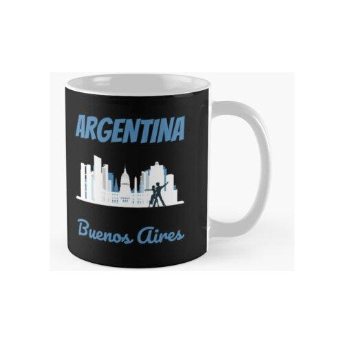 Taza Argentina Buenos Aires Capital City América Del Sur Cal
