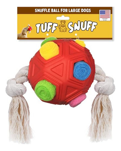 Tuff Snuff Snuffle Ball Bola De Tratamiento Para Perros,