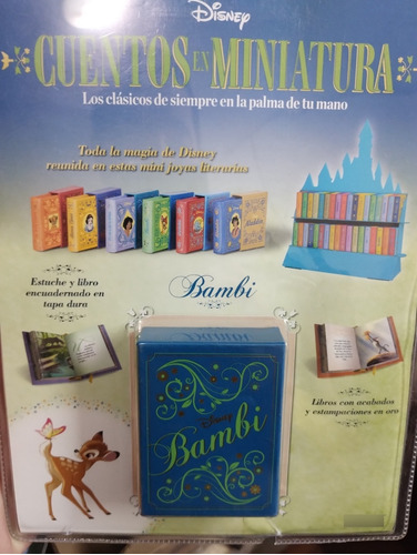 Cuento En Miniatura Salvat Bambi 