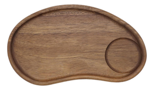 Bandeja De Madera Para Presentación Culinaria Forma De