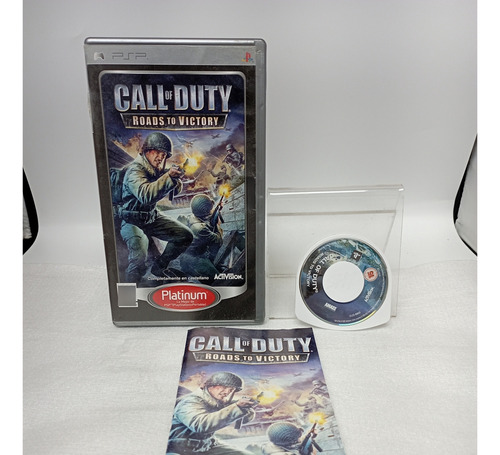 Juego Call Of Duty Roads To Victory (europeo) Para Psp