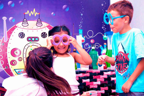 Imagen 9 de 10 de Animación Ciencia Cumpleaños Científico Aire Libre