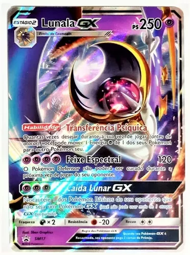 Carta Pokémon Lunala, Promoçoes e Ofertas