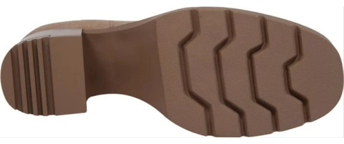 Bota Moto Pu Plataforma C/tacon Liso Tierra Bendita 8315