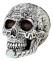 Comprar Craneo Calendario Azteca 17cm Escultura Rustico, Jart
