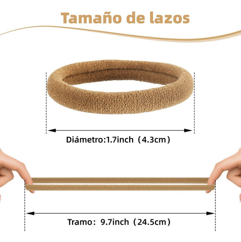 Diadema Elástica Sin Costuras, Banda Para El Cabello Suave