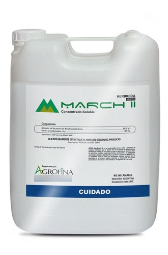 Glifosato Al 66,2% Concentrado Herbicida X 20 Lts Matayuyos