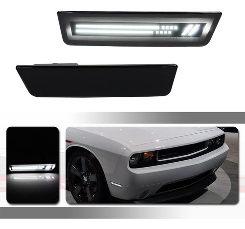 Tonsya Kit Lampara Ahumada Led Blanca Completa Dodge R Srt8