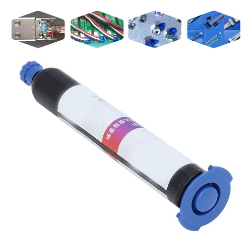 Adhesivo De Resina Epoxi Uv Glue 50cc Para Soldadura Electró