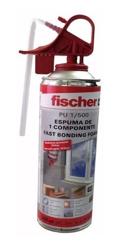 Espuma De Poliuretano Expandido 500ml Fischer Pu1/500