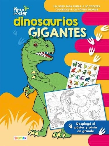 Libro Dinosaurios Gigantes - Pinto Poster