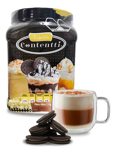 Café Cappuccino Cookies & Cream 1kg Soluble