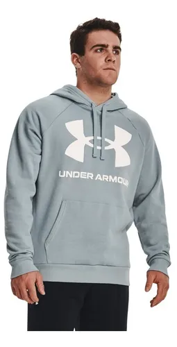 Sudadera Under Armour Fleece Rival Big Logo roja hombre