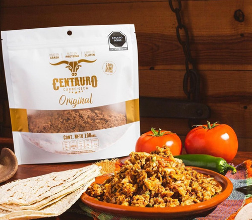 Machaca De Res Centauro Scobell 5 Pack De 100 G