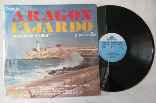 Vinyl Vinilo Lp Acetato Aragon Fajardo Con Sabor A Cuba Trop