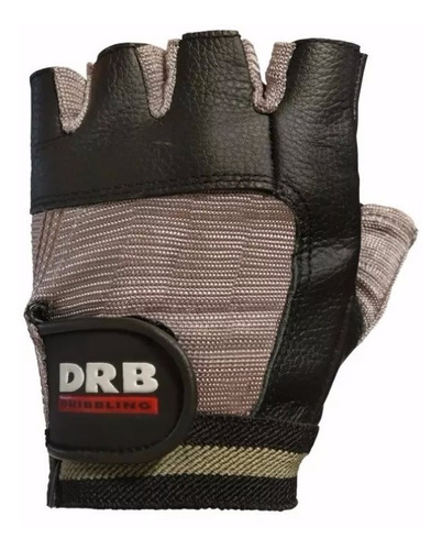 Guantes Pesas Cuero Natural Drb Lift Gimnasio Ciclismo Bici