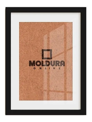 Kit 15 Moldura 42x30 P/foto 30x42 C/ Vidro E Paspatur De 3cm