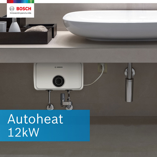 Calentador Eléctrico Bosch Tronic 3000 C 220v 12kw Color Blanco