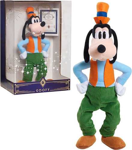 Peluche Goofy Disney  Con Certificado Original