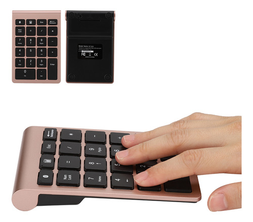 Bt304 22 Teclas Teclado Numérico Mini Teclado Inalámbrico