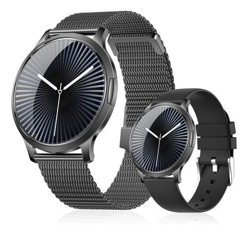 Lige Reloj Inteligente Mujer 1.43'' Amoled Llamada Bluetooth 100+ Modos Deportivos,monitoreo Menstrua Fv16-c Negra
