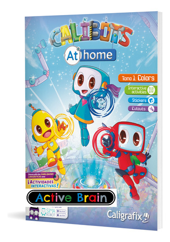 Caligrafix - Calibots At Home Tomo 1: Colors
