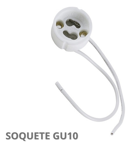 Spot Recuado Embutir Duplo Mr16 Gu10 Estrutura Branco