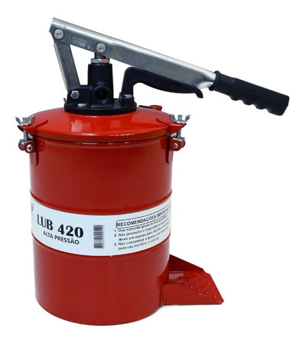 Bomba Engraxadeira Lub 420 8 Kilos Com Compactador
