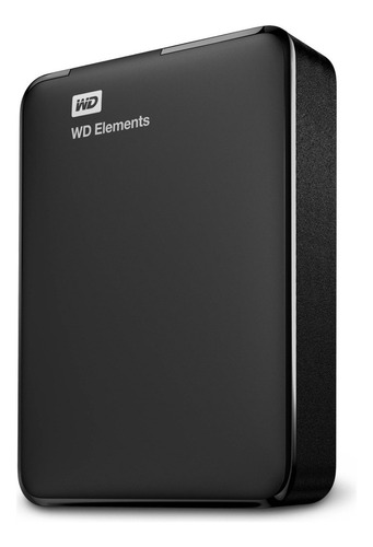 Disco duro externo Western Digital WD Elements Portable WDBU6Y0020BBK 2TB negro