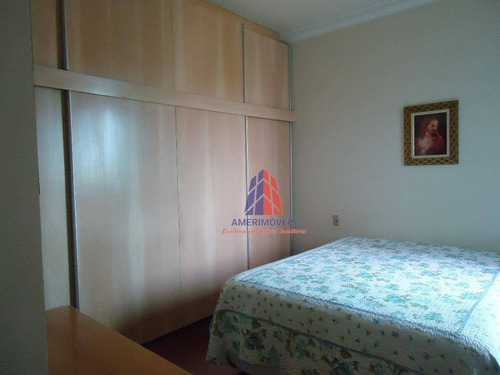 Apartamento Com 3 Dormitórios À Venda, 142 M² Por R$ 850.000 - Ed. Piratininga - Americana/sp - Ap0275