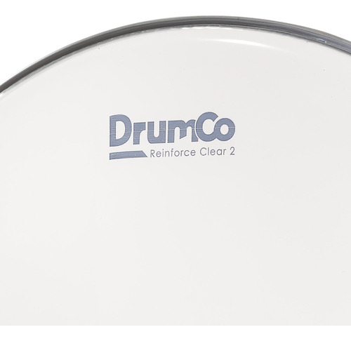 Parche Para Batería Reinforce Clear 2 De 16 Dr-16rc2 Drumco Color Transparente