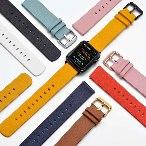 Correas De Reloj De Cuero Flexibles Para Hombres Y Mujeres,