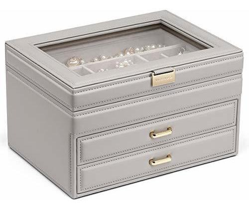 Caja Organizadora De Joyas Para Mujer, Joyero Grande De...