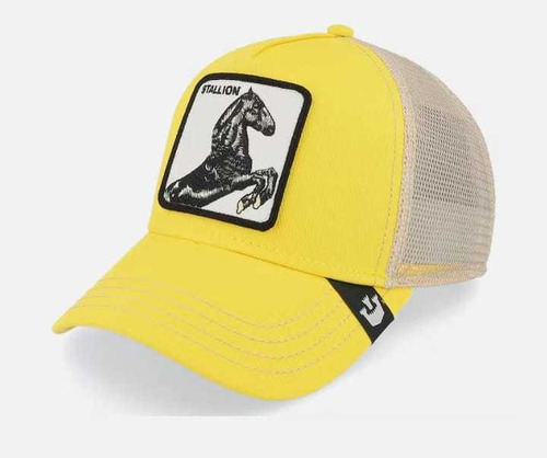 Gorra Goorin Bros The Stallion Caballo Amarilla Original