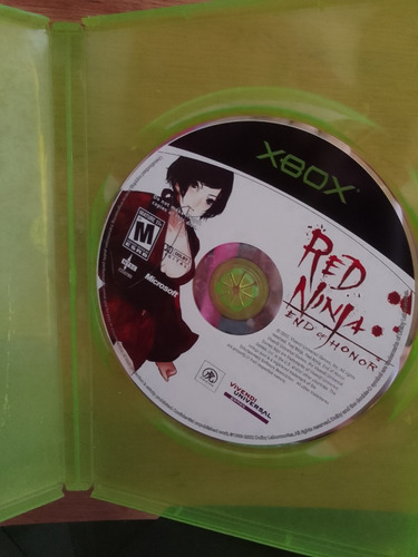 Red Ninja End Of Honor Xbox Clasico