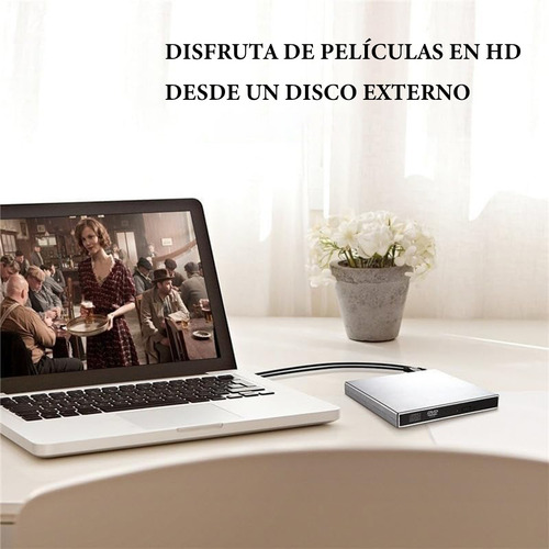 Unidade externa de CD e gravador USB e gravador portátil
