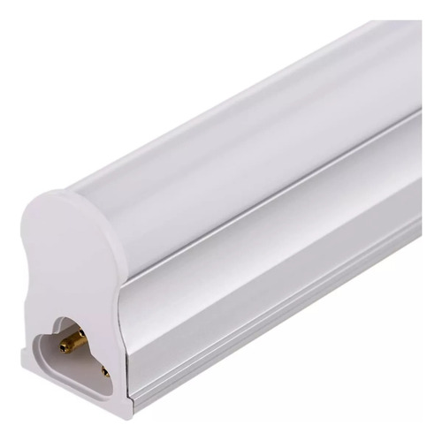 Pack X 2 Tubo Led T5 Con Base Empavonado 5w 30cm Luz Neutra