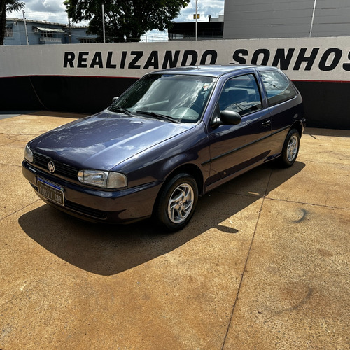 Vw Gol Gli 1.8 Azul Ametista 1995