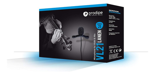 Prodipe Vl21c - Micrófono Para Violín Y Viola