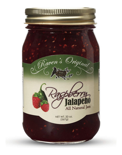 Raven's Original - Mermelada Natural De Pimiento Picante, Ta